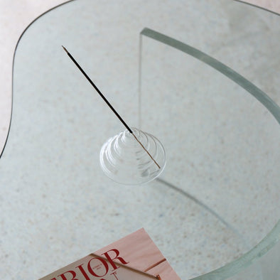 Meso glass incense holder