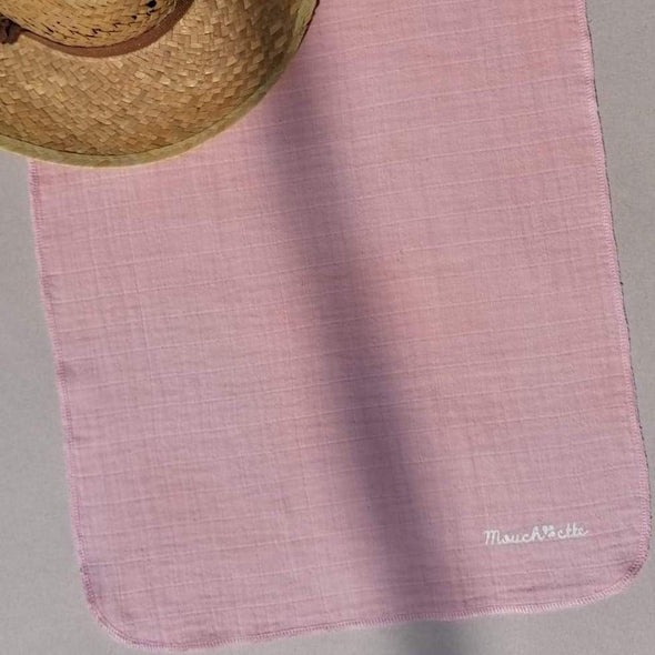 Blush pink after-sex towel